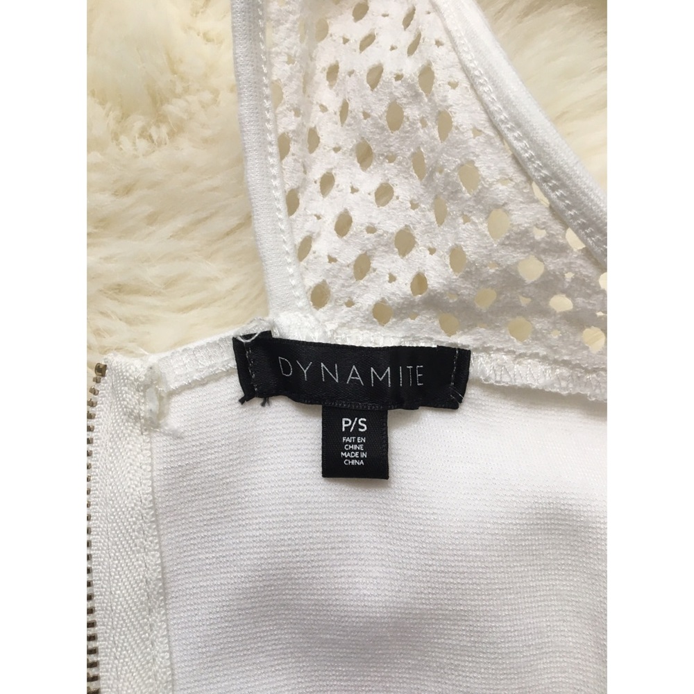 Dynamite White Peplum Top - Picture 8 of 13